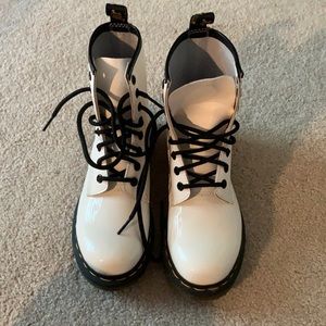 white doc martens